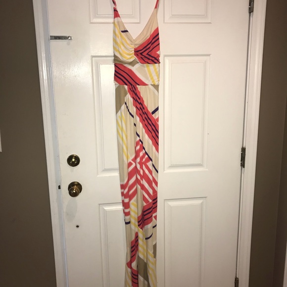 Banana Republic Maxi Dress Sz Large - Picture 2 of 6